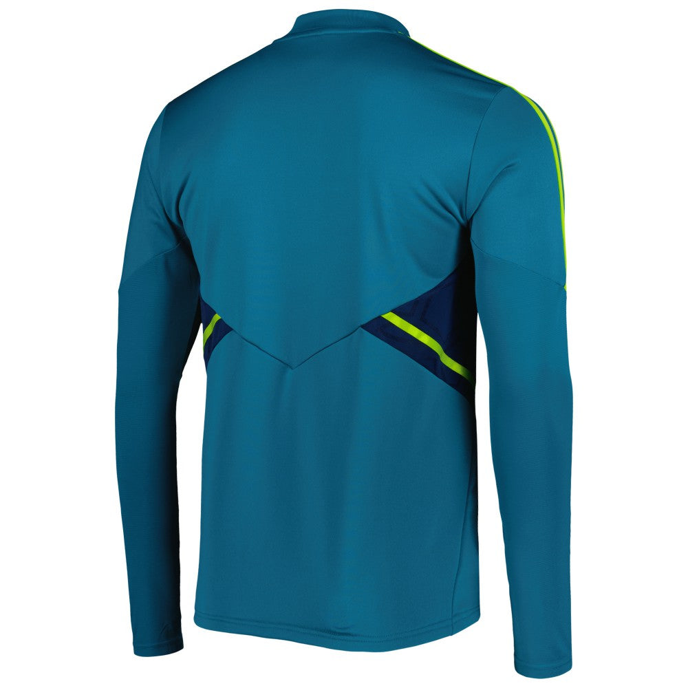 Adidas - Juventus Team Training AEROREADY Quarter-Zip Top - Teal