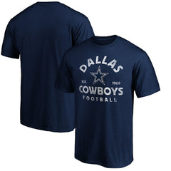 Dallas Cowboys Vintage Arch T-Shirt - Navy - NFL