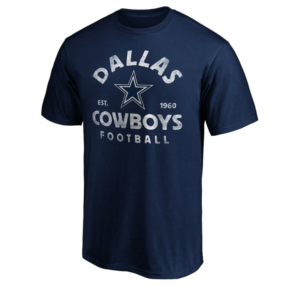 Dallas Cowboys Vintage Arch T-Shirt - Navy - NFL