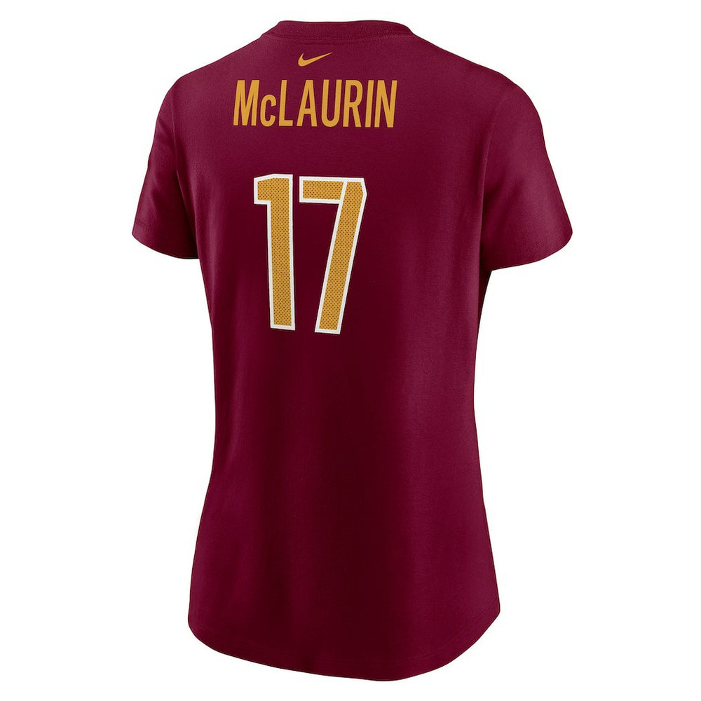 Terry McLaurin Washington Commanders Women's Player Name & Number T-Shirt - Burgundy - Nike