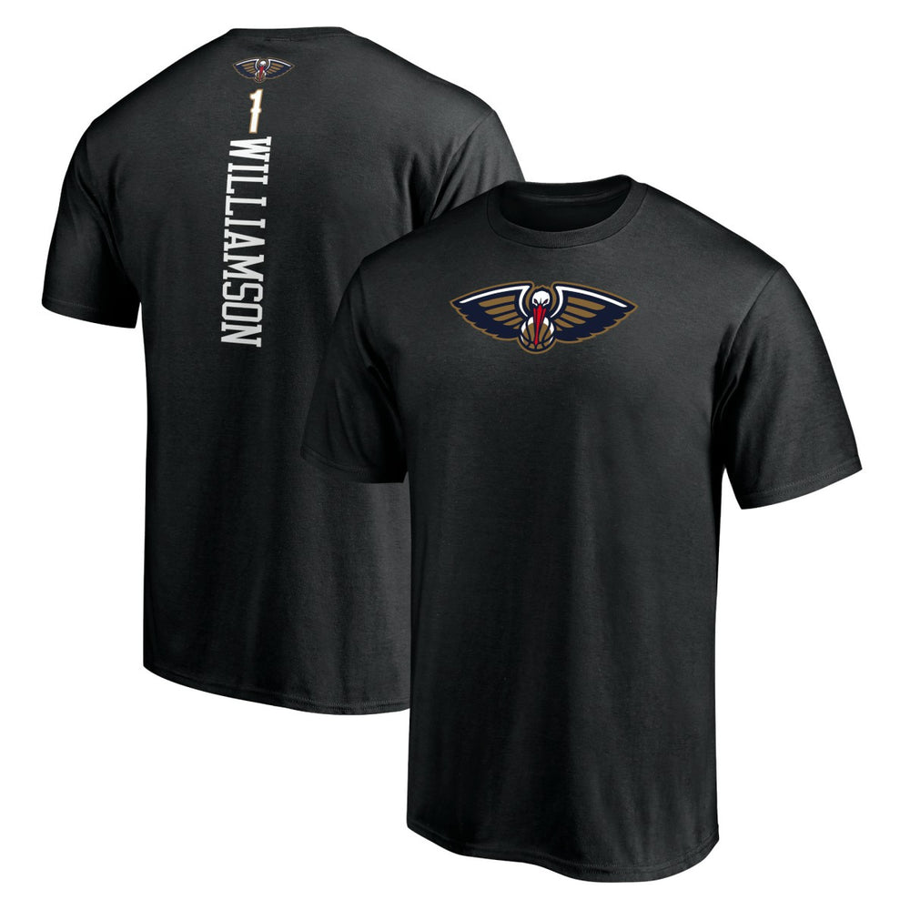 Zion Williamson New Orleans Pelicans Playmaker Name & Number T-Shirt Black