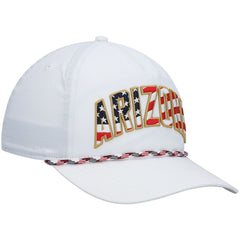 Arizona Cardinals '47 Hitch Stars and Stripes Trucker Adjustable Hat - White - 47 brand