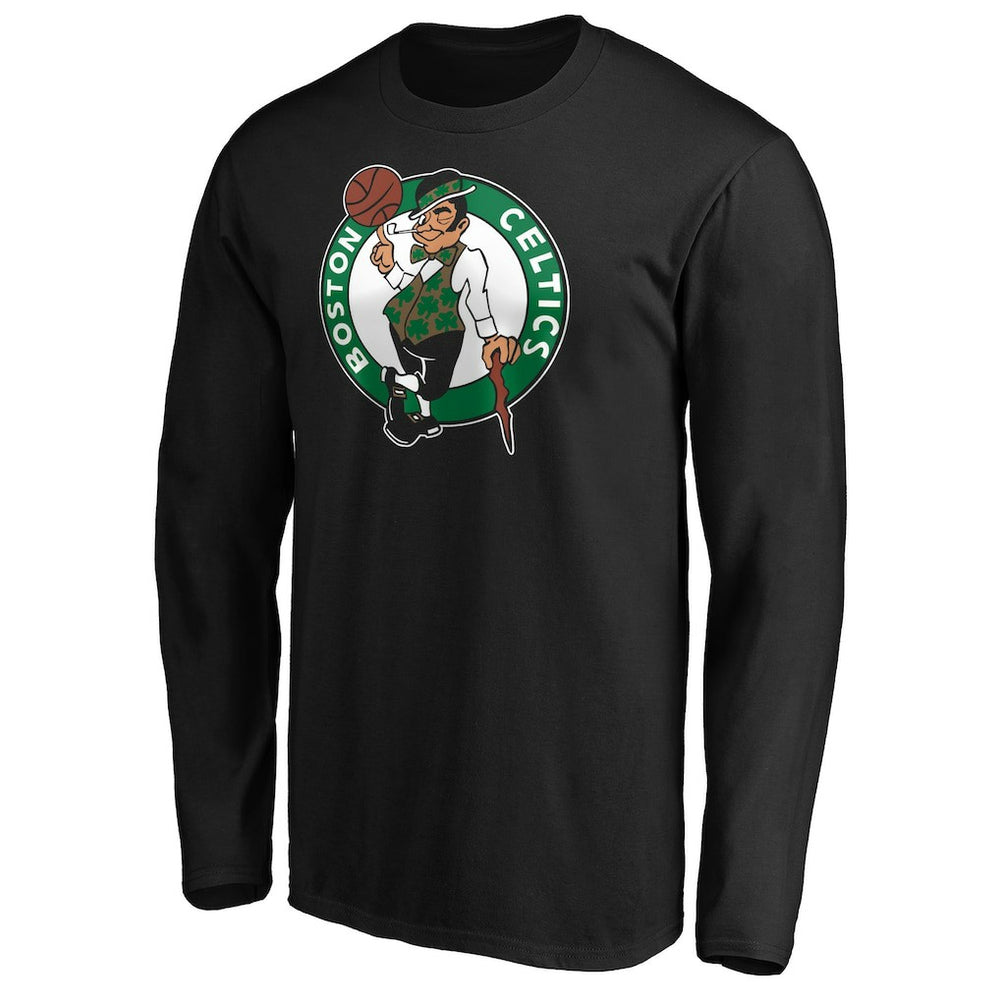 Jaylen Brown Boston Celtics Playmaker Name & Number Long Sleeve T-Shirt Black