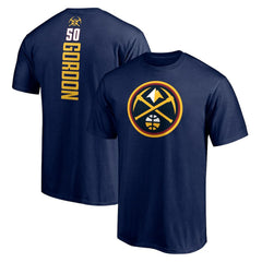 Aaron Gordon Denver Nuggets Playmaker Name & Number T-Shirt Navy