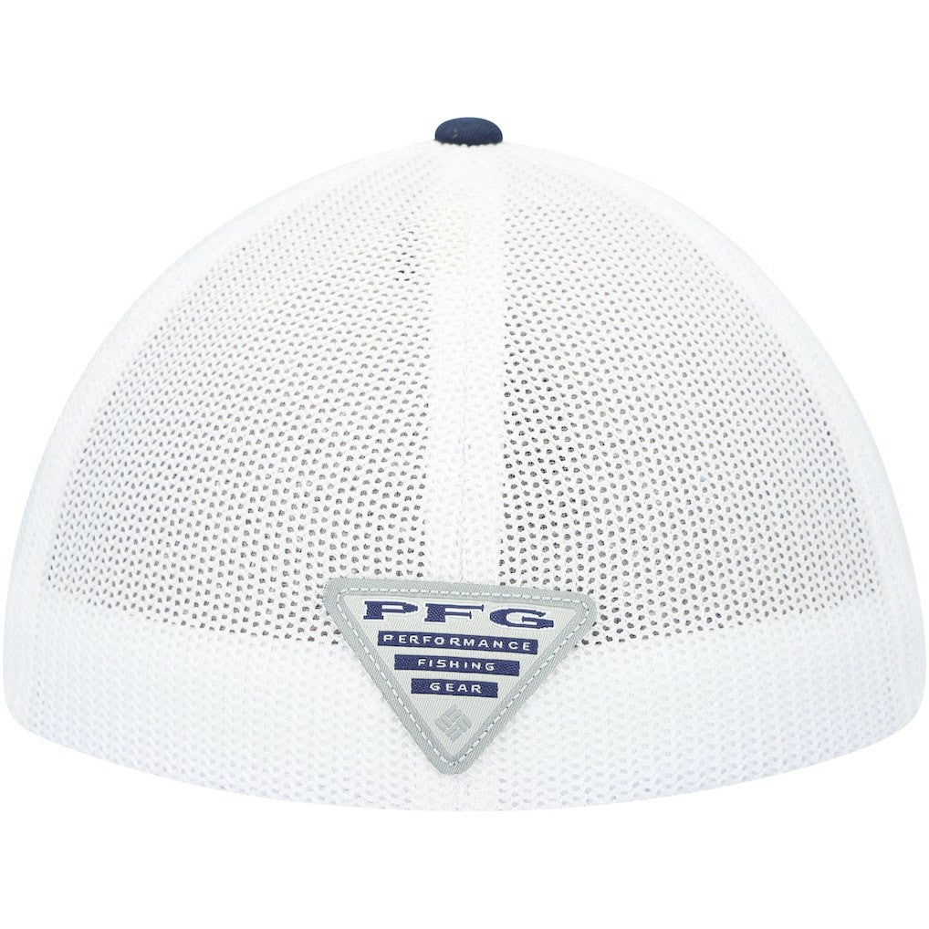 Dallas Cowboys Mesh Fish Flag Flex Hat - Navy/White - Columbia