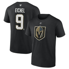 Jack Eichel Vegas Golden Knights Fanatics Authentic Stack Name & Number T-Shirt - Black | Fanatics Lifestyle