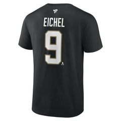 Jack Eichel Vegas Golden Knights Fanatics Authentic Stack Name & Number T-Shirt - Black | Fanatics Lifestyle