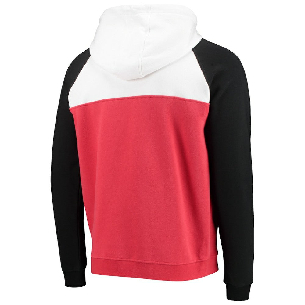 Washington Nationals New Era Cooperstown Collection Quarter-Zip Hoodie Jacket Outlet