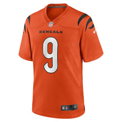 Joe Burrow Cincinnati Bengals Alternate Game Jersey - Orange - Nike