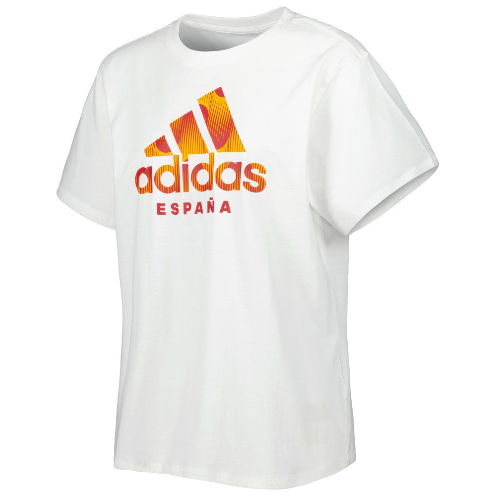 Adidas - Spain National Team Women's DNA T-Shirt - White