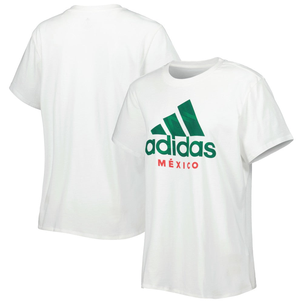 Adidas - Mexico National Team Women's DNA T-Shirt - White