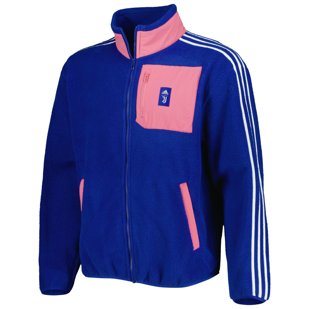 Adidas - Juventus Lifestyler Fleece Full-Zip Jacket - Blue