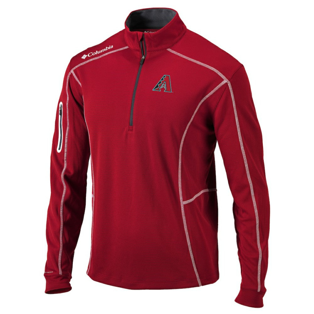 Arizona Diamondbacks Columbia Shotgun Omni-Wick Quarter-Zip Pullover Jacket Discount