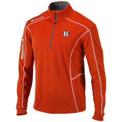 Houston Astros Columbia Shotgun Omni-Wick Quarter-Zip Pullover Jacket for sale