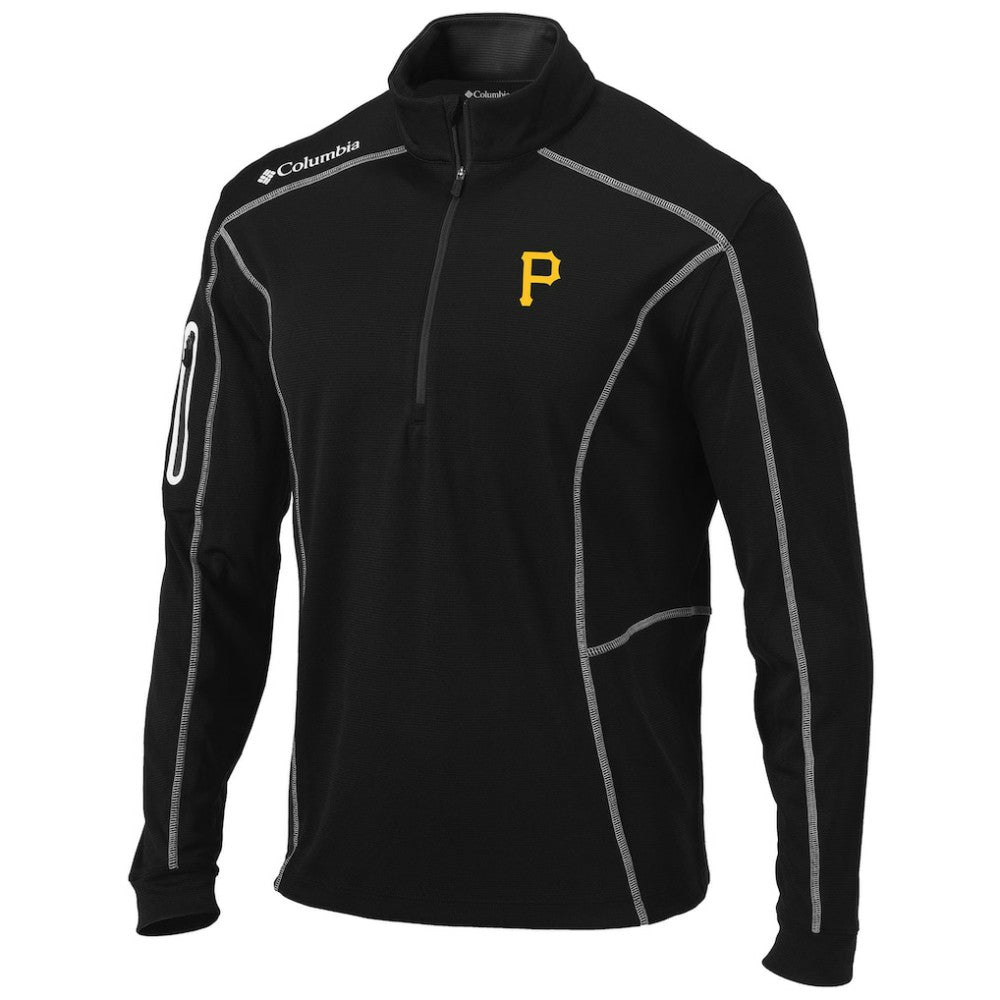 Pittsburgh Pirates Columbia Shotgun Omni-Wick Quarter-Zip Pullover Jacket Outlet