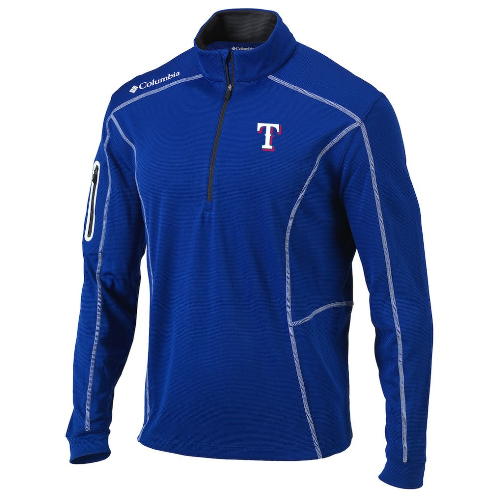 Texas Rangers Columbia Shotgun Omni-Wick Quarter-Zip Pullover Jacket Near Me