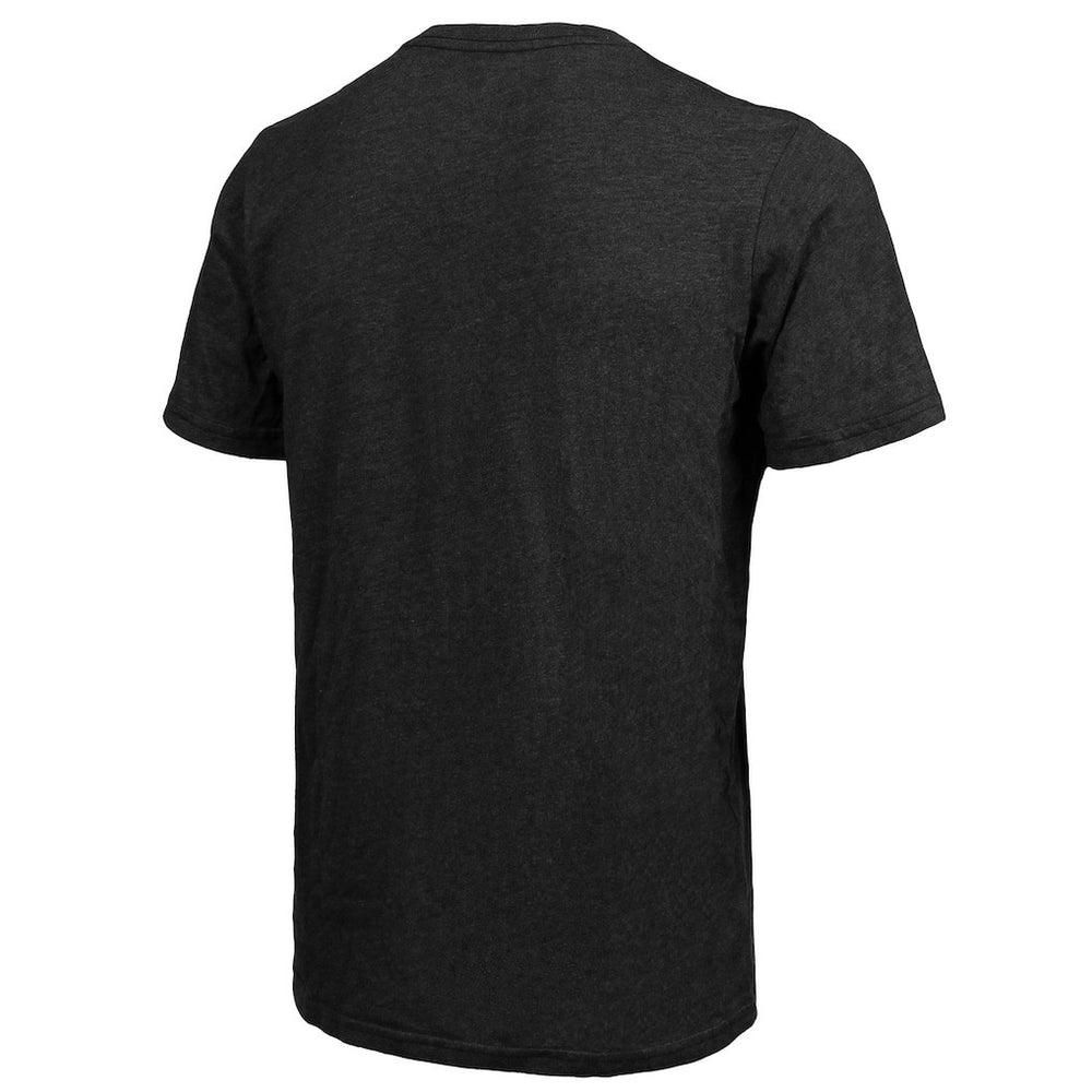 Cam Newton Carolina Panthers Majestic Threads Tri-Blend Player Graphic T-Shirt - Black - NFL