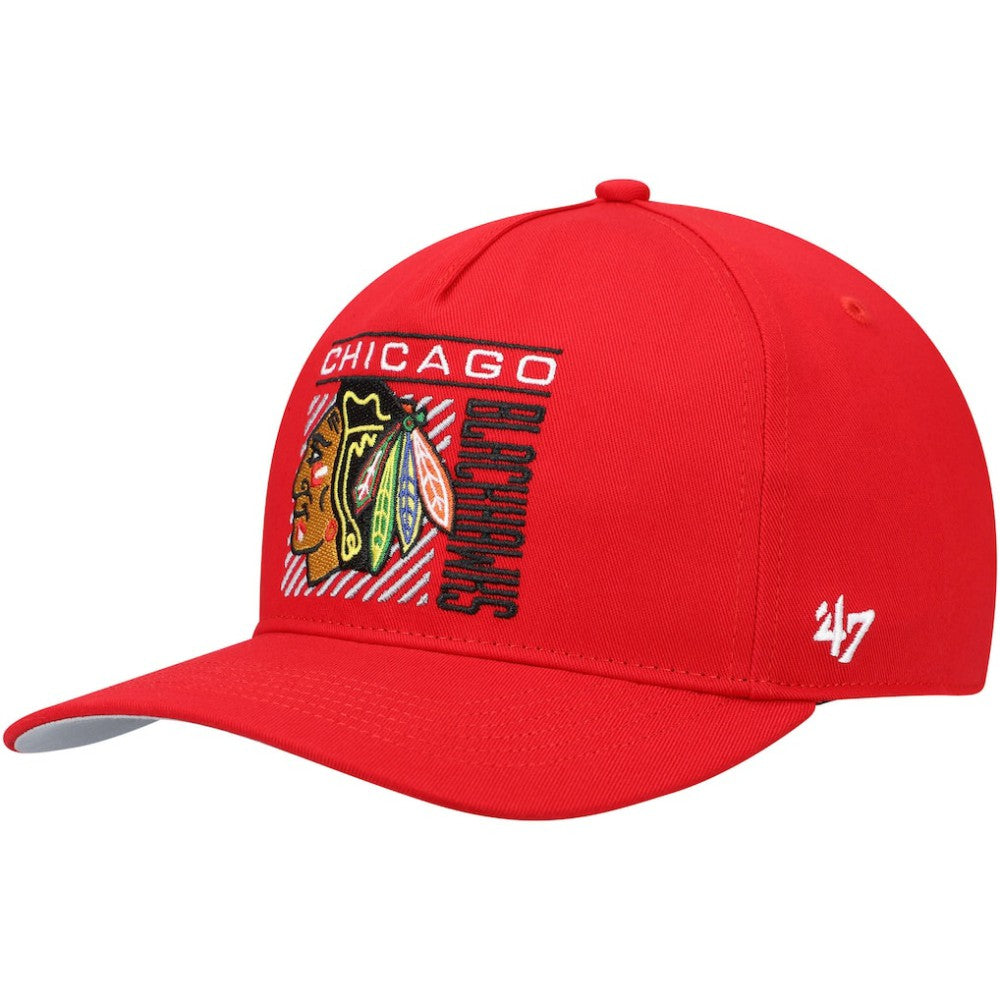 Chicago Blackhawks '47 Reflex Hitch Snapback Hat - Red | 47 brand discount