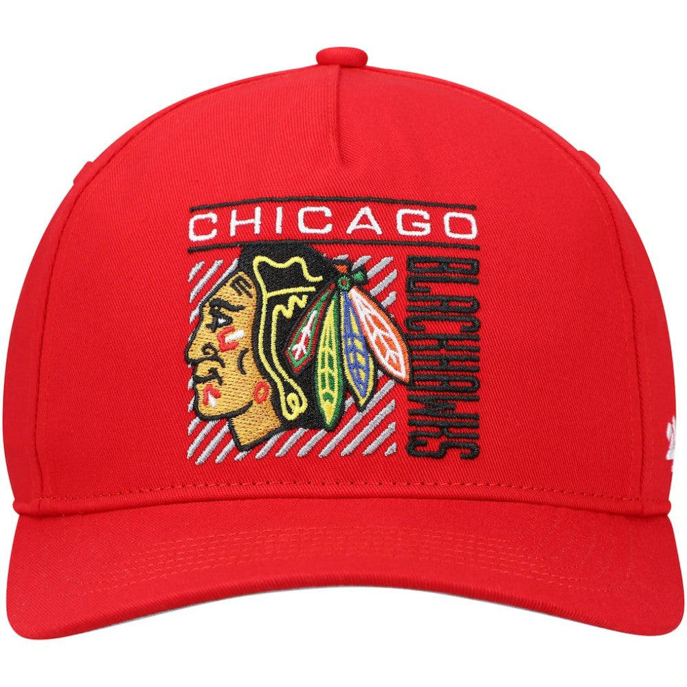 Chicago Blackhawks '47 Reflex Hitch Snapback Hat - Red | 47 brand discount