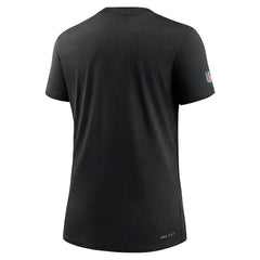 Jacksonville Jaguars Women's NFL Crucial Catch Performance T-Shirt - Black - Nike