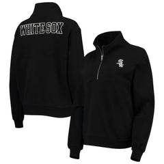 Chicago White Sox The Wild Collective Women's Two-Hit Quarter-Zip Pullover Top Sale