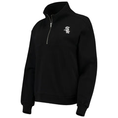 Chicago White Sox The Wild Collective Women's Two-Hit Quarter-Zip Pullover Top Sale