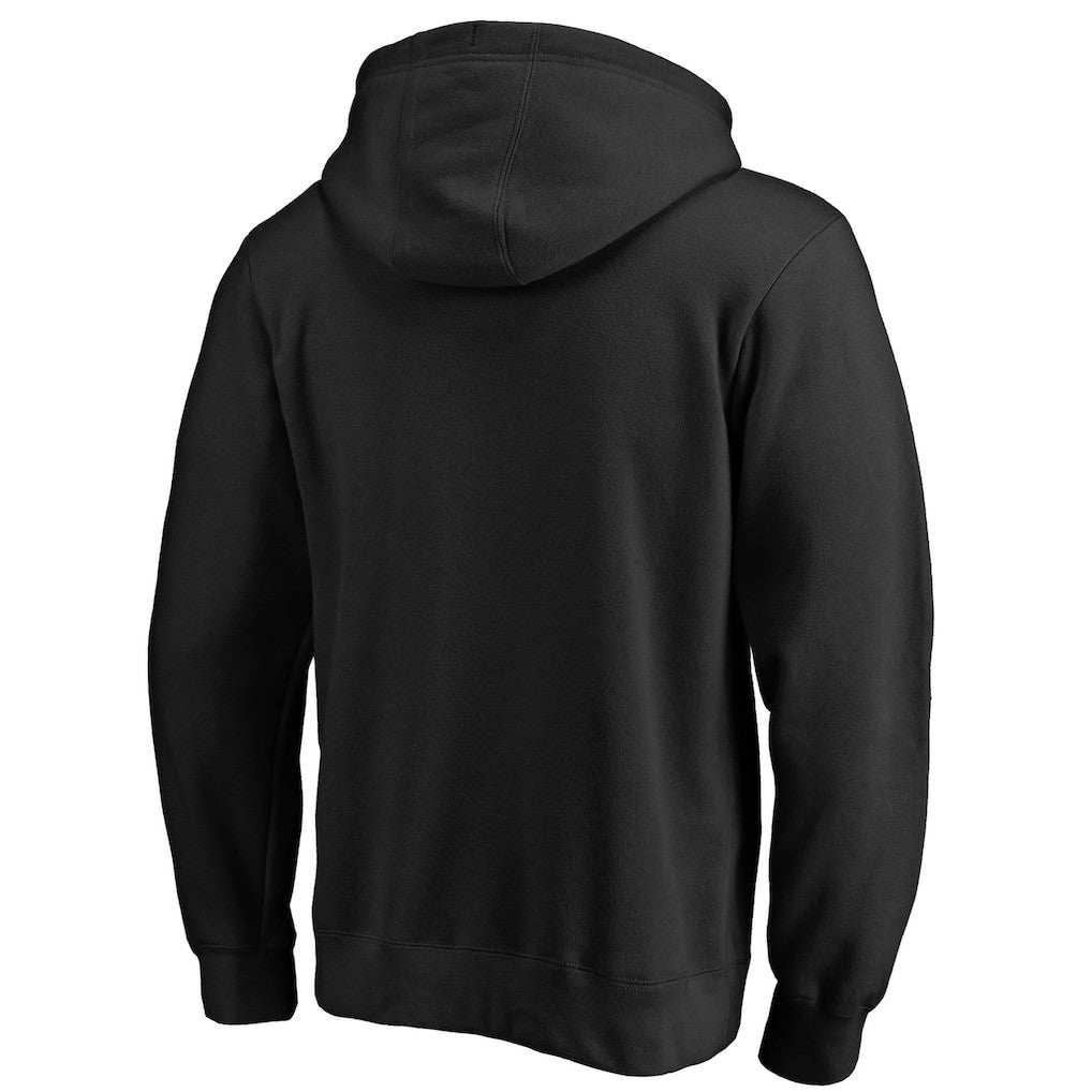 Black Victory Arch Pullover Hoodie Black