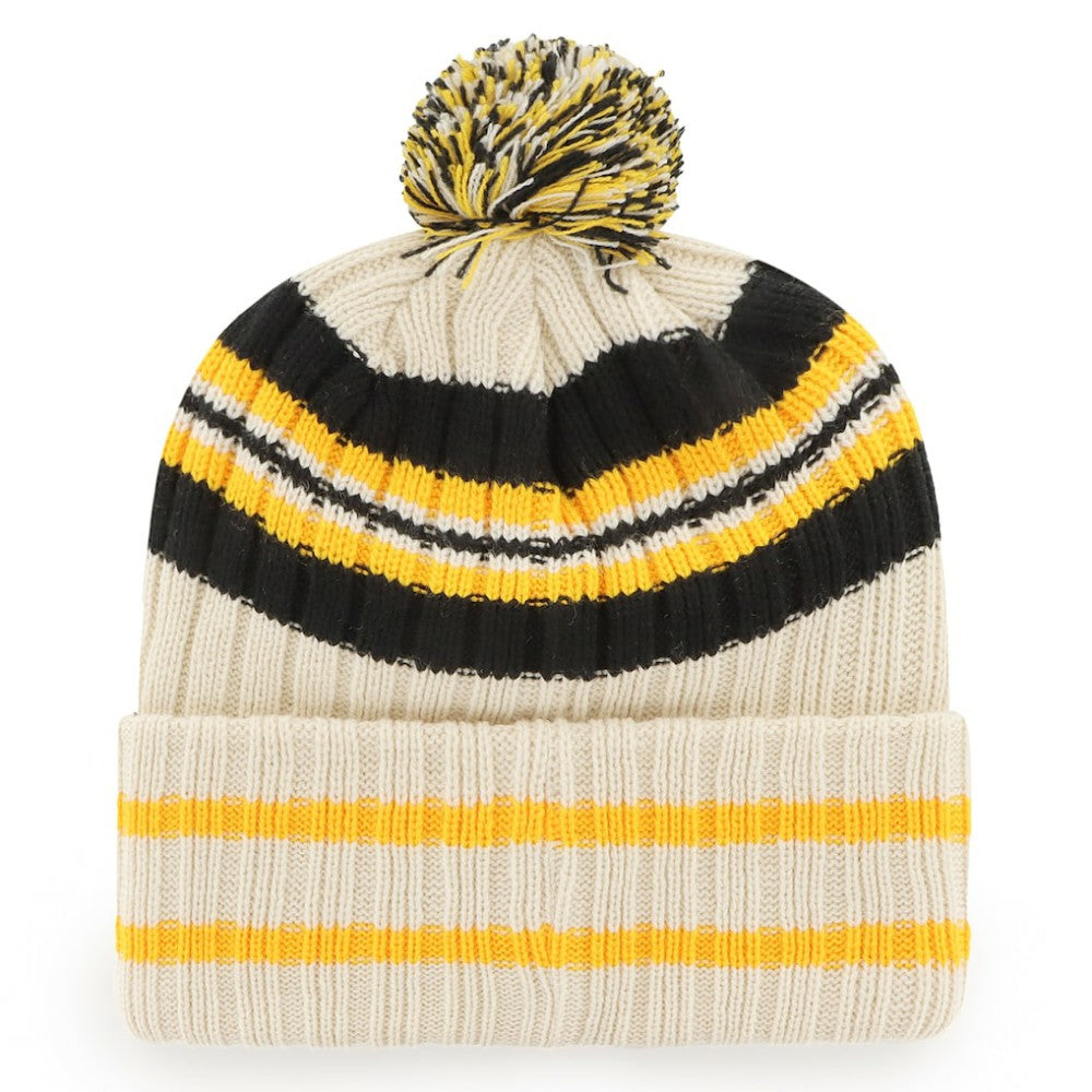 Pittsburgh Pirates '47 Home Patch Cuffed Knit Hat with Pom Outlet