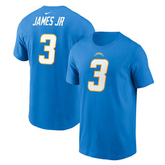 Derwin James Jr. Los Angeles Chargers Player Name & Number T-Shirt - Powder Blue - Nike