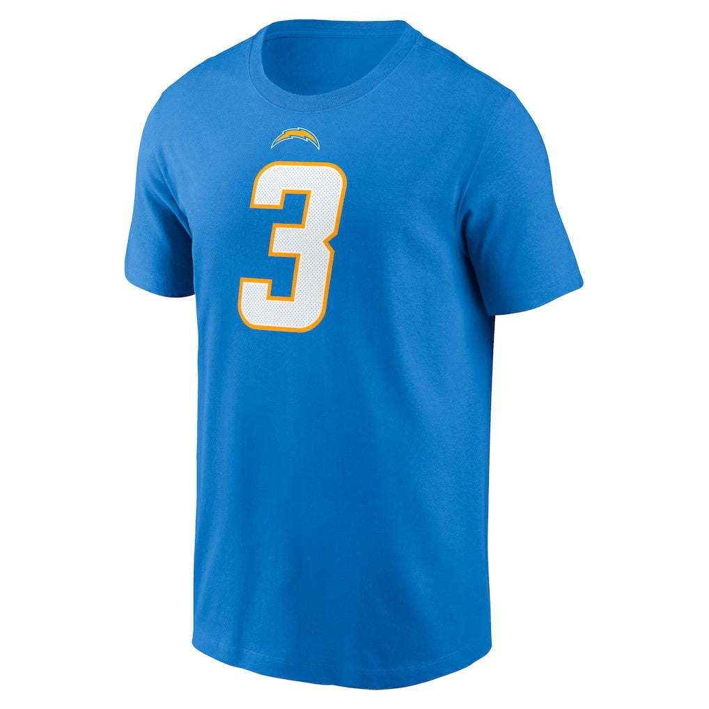 Derwin James Jr. Los Angeles Chargers Player Name & Number T-Shirt - Powder Blue - Nike