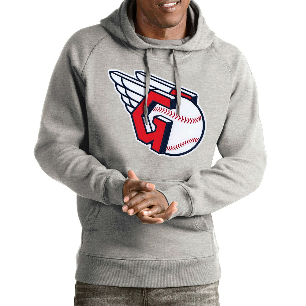 Cleveland Guardians Antigua Team Victory Pullover Hoodie Outlet