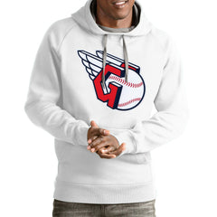 Cleveland Guardians Antigua Team Victory Pullover Hoodie Near Me