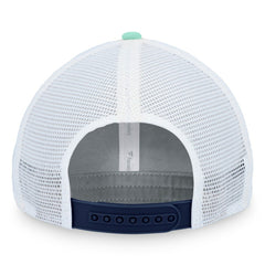 Seattle Kraken Fanatics Iconic Gradient Trucker Snapback Hat - Deep Sea Blue/White | Fanatics sale
