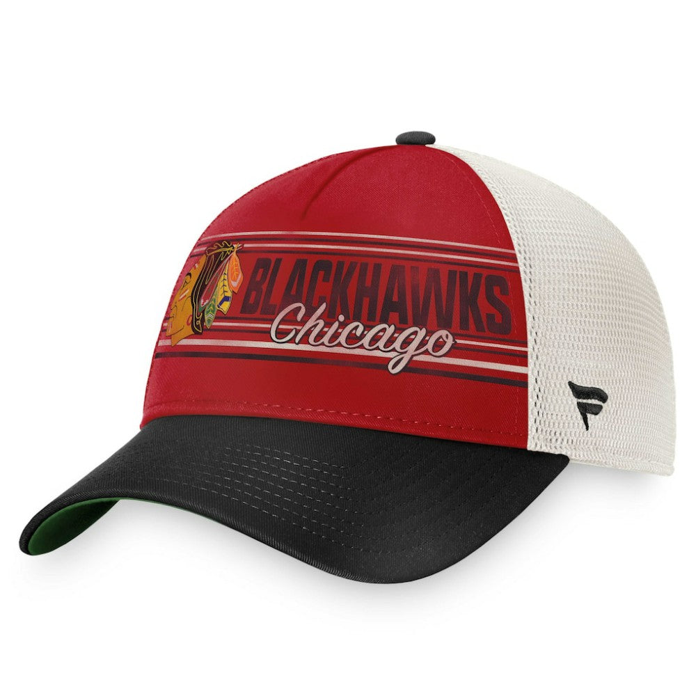 Chicago Blackhawks Fanatics True Classic Retro Trucker Snapback Hat - Red/Black | Fanatics near me