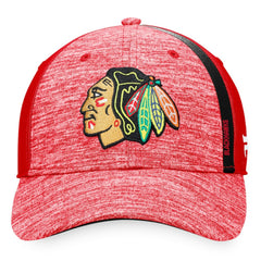 Chicago Blackhawks Fanatics Defender Flex Hat - Red | Fanatics sale