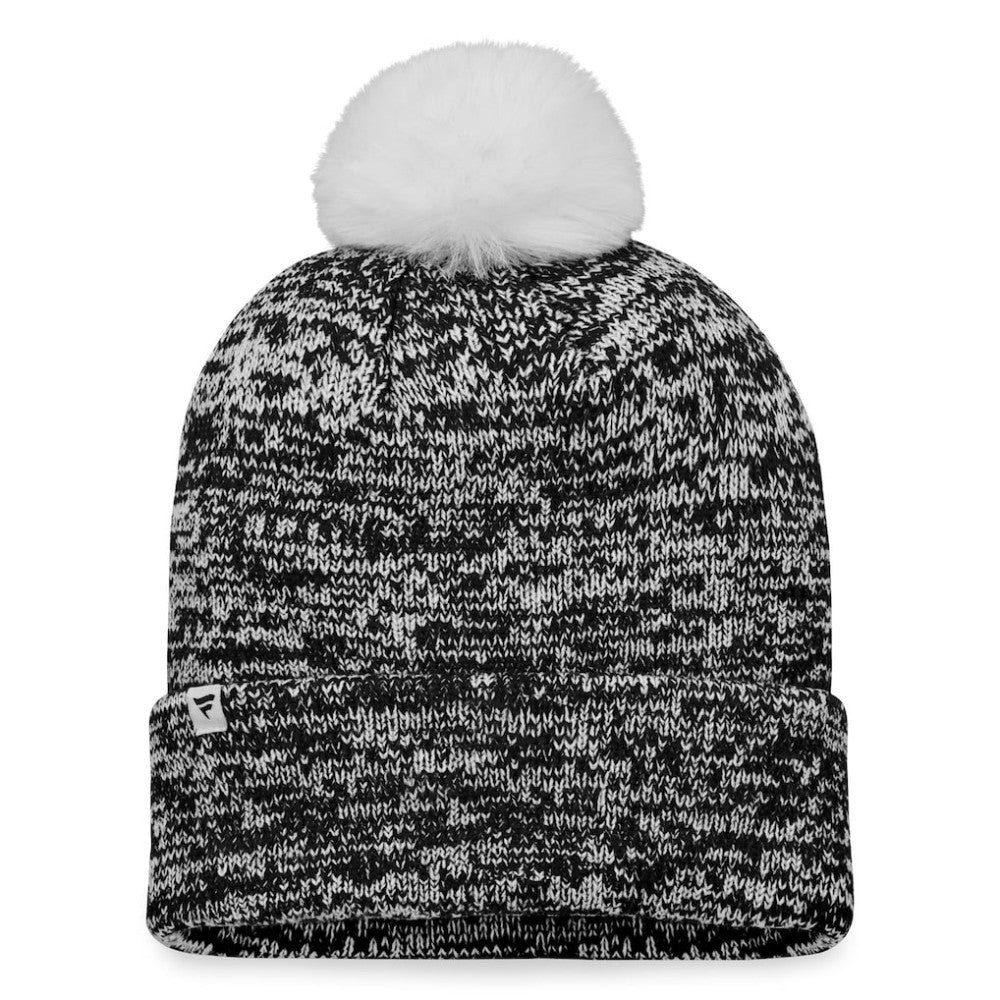Ottawa Senators Fanatics Women's Glimmer Cuffed Knit Hat with Pom - Black | Fanatics online