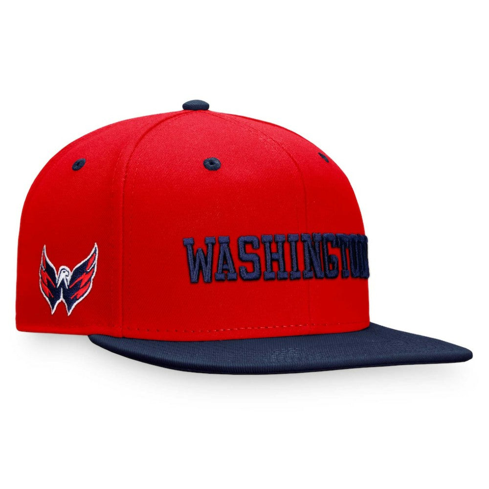 Washington Capitals Fanatics Heritage City Two-Tone Snapback Hat - Red/Navy | Fanatics online