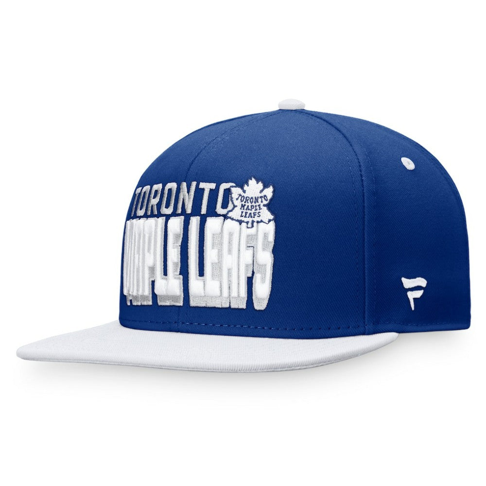 Toronto Maple Leafs Fanatics Heritage Retro Two-Tone Snapback Hat - Blue/White | Fanatics on sale