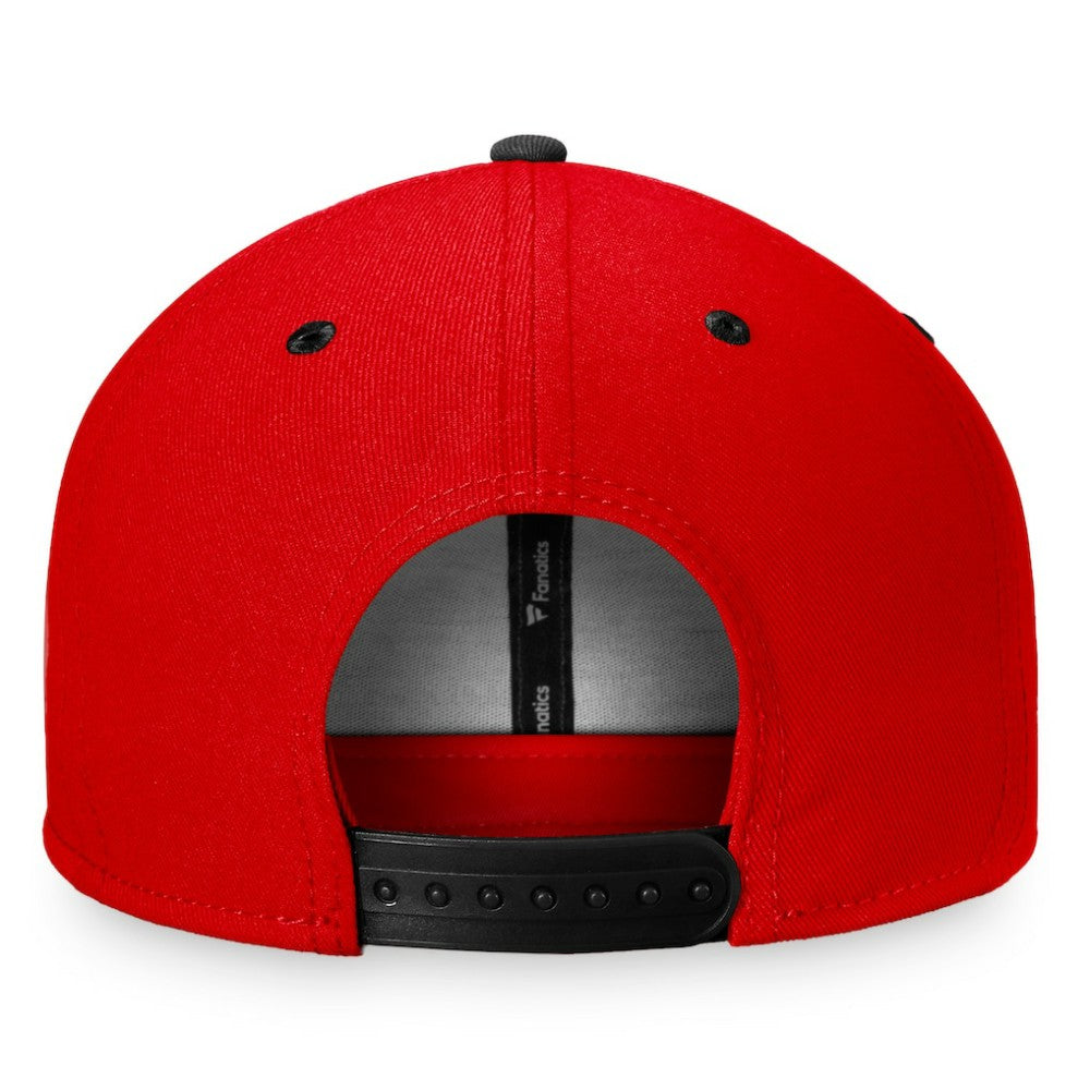 Chicago Blackhawks Fanatics Heritage Retro Two-Tone Snapback Hat - Red/Black | Fanatics discount