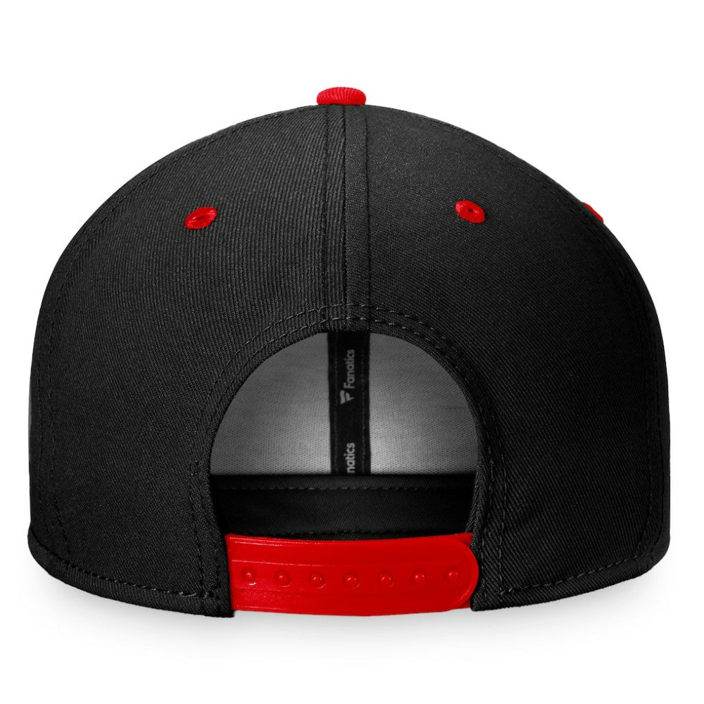 Chicago Blackhawks Fanatics Heritage Retro Two-Tone Snapback Hat - Black/Red | Fanatics sale