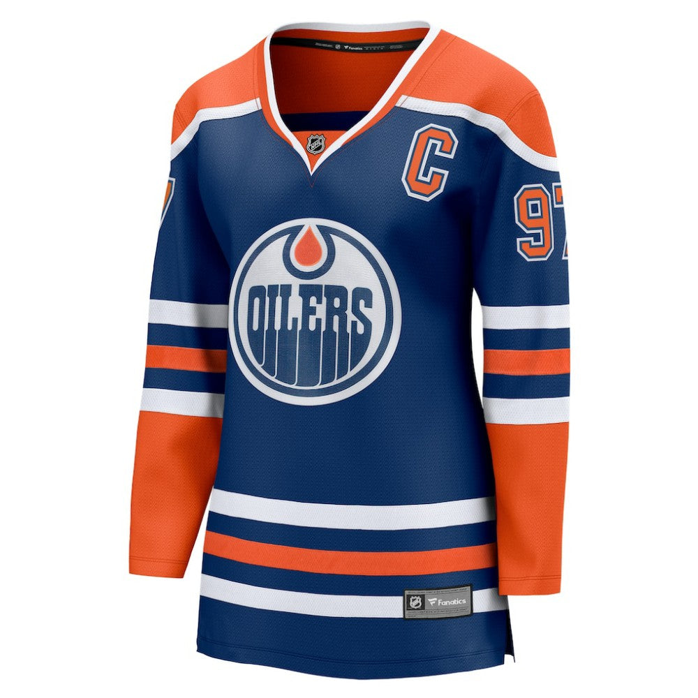 Connor McDavid Edmonton Oilers Fanatics Women's Home Breakaway Jersey - Royal | Fanatics Clearance