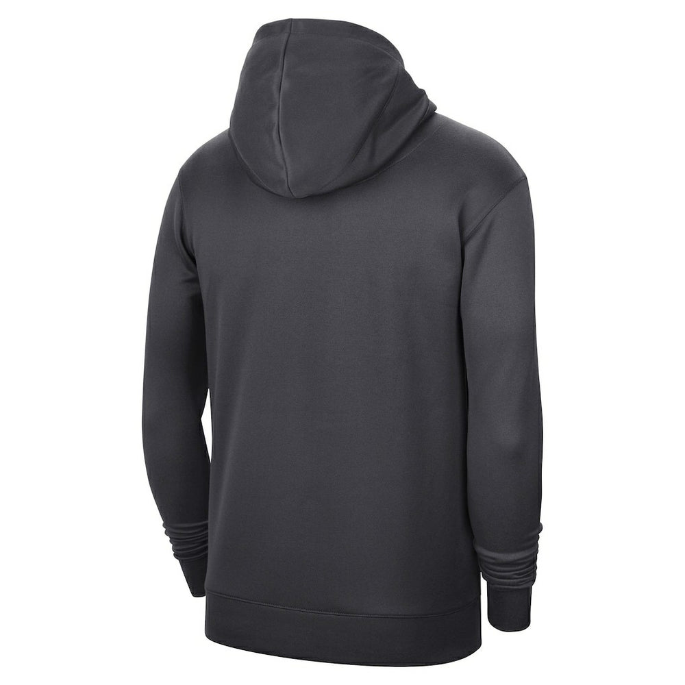 Nike Brooklyn Nets 2022/23 Spotlight On-Court Practice Performance Pullover Hoodie Anthracite