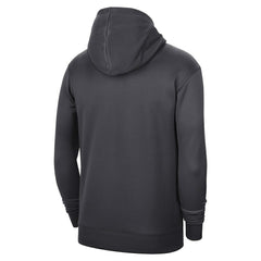 Nike Brooklyn Nets 2022/23 Spotlight On-Court Practice Performance Pullover Hoodie Anthracite