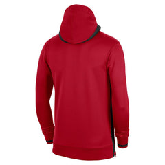 Nike Chicago Bulls Authentic Showtime Performance Full-Zip Hoodie Red