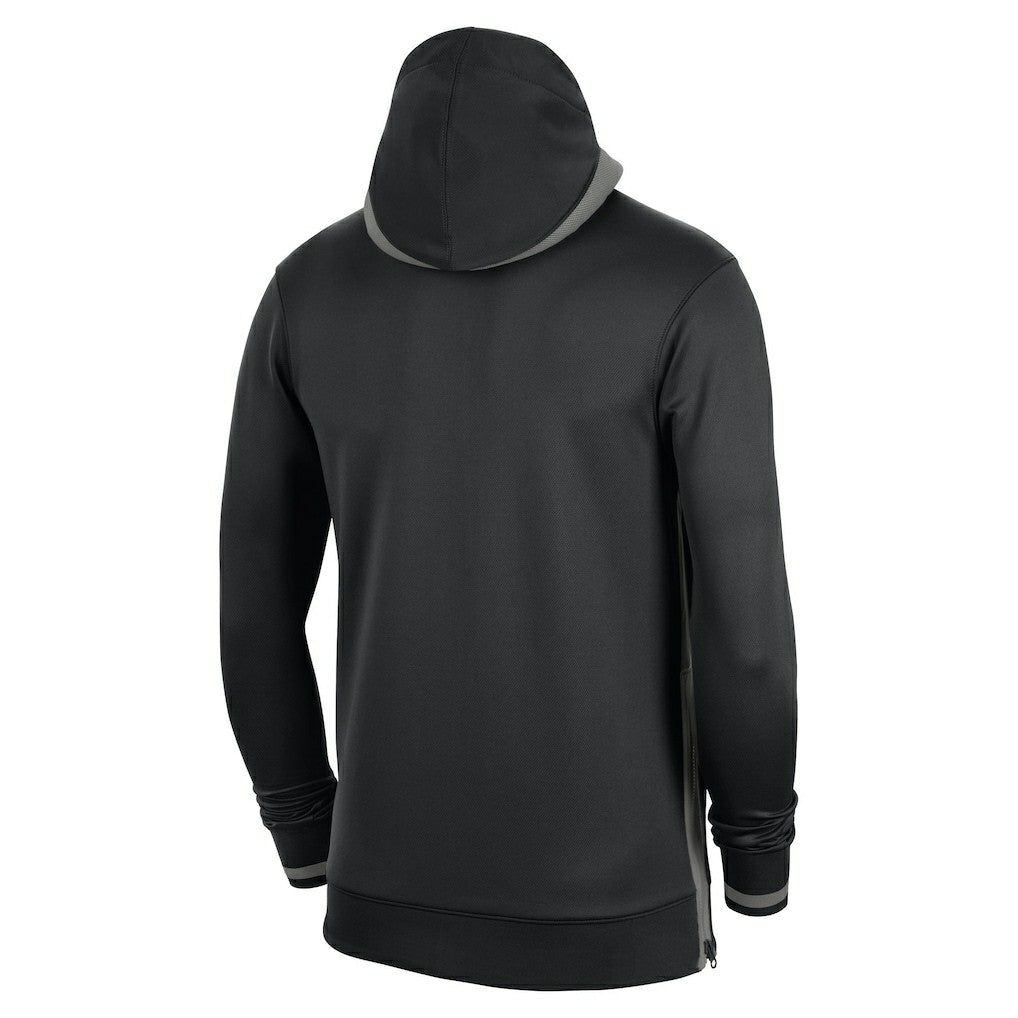 Nike Brooklyn Nets Authentic Showtime Performance Full-Zip Hoodie Black