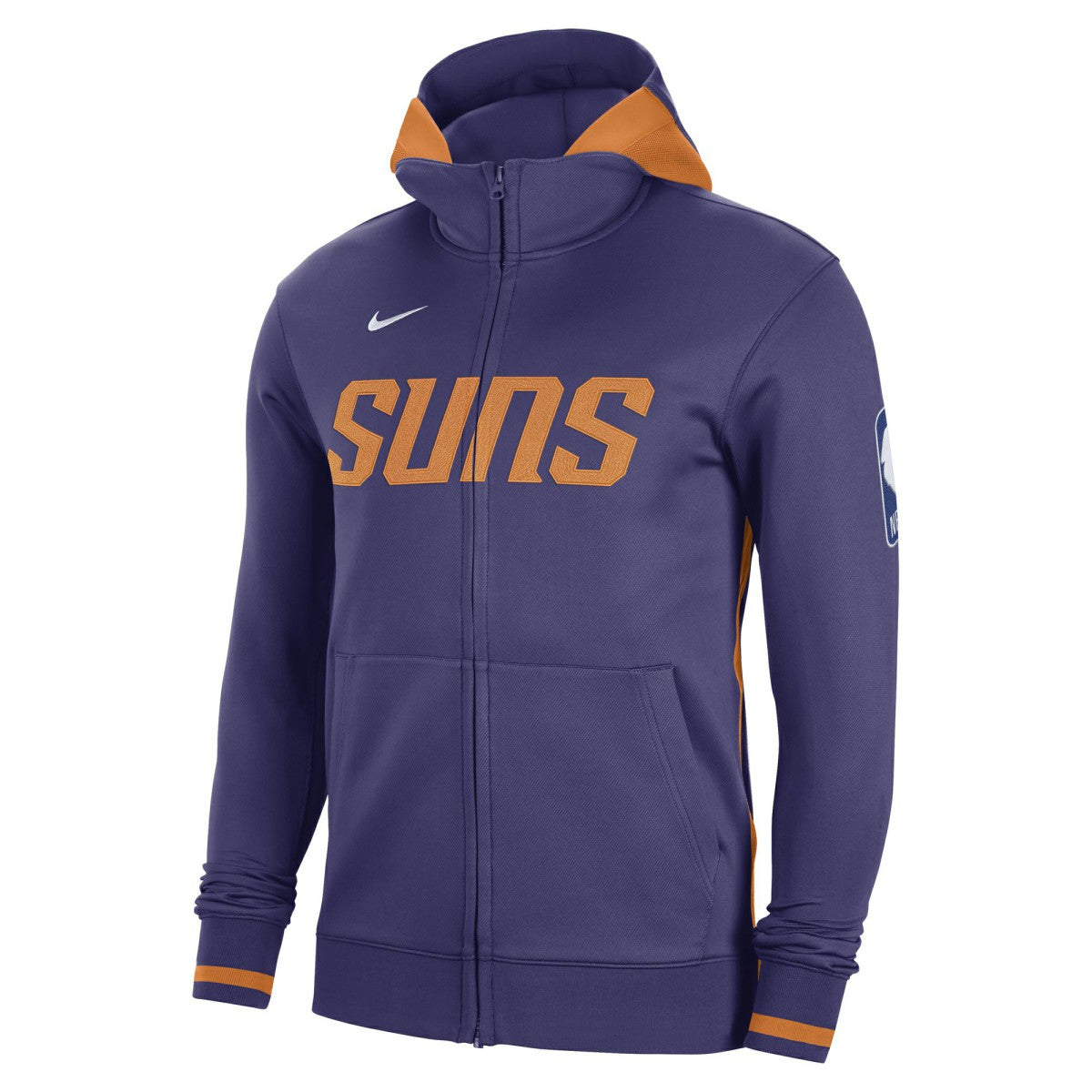 Nike Phoenix Suns Authentic Showtime Performance Full-Zip Hoodie Purple