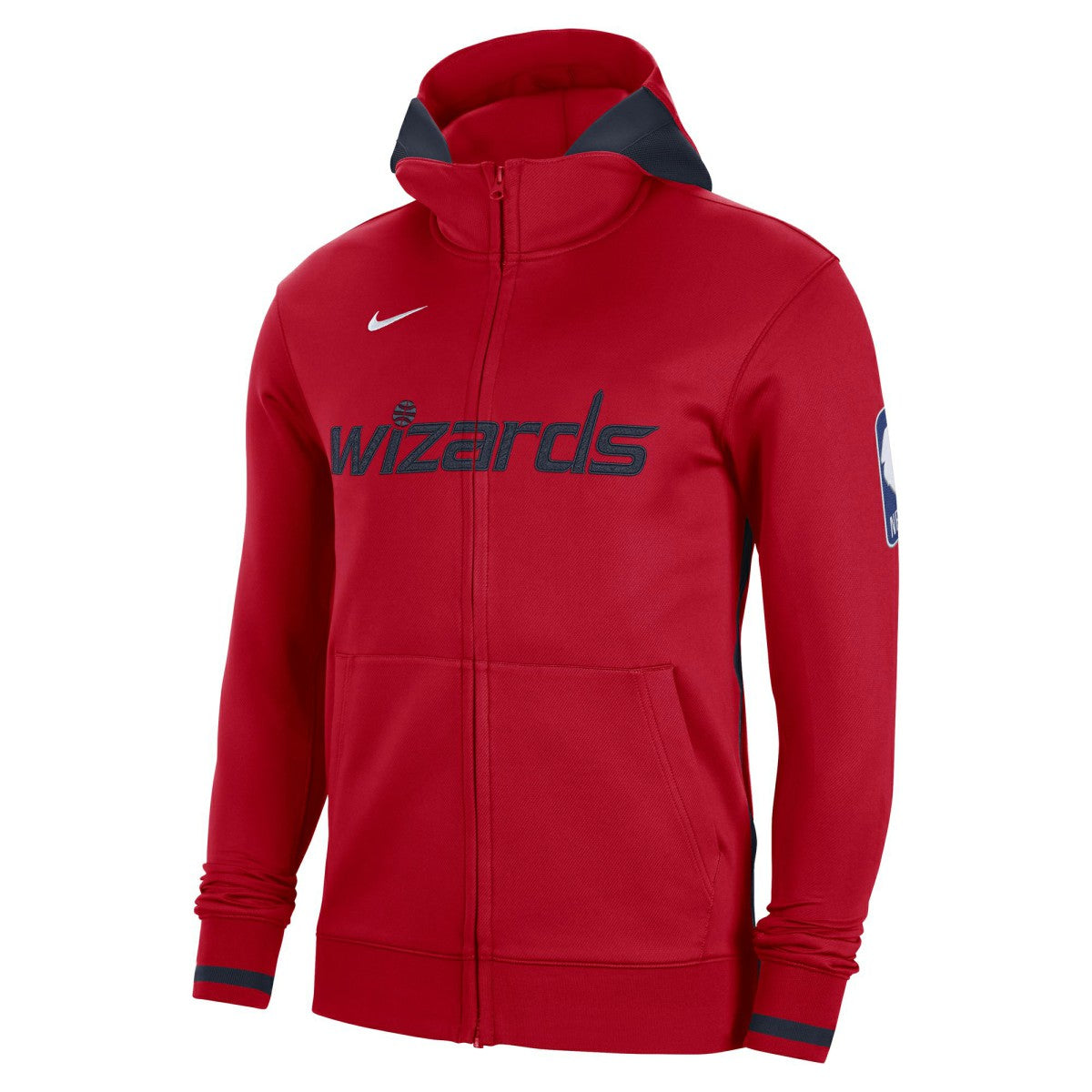 Nike Washington Wizards Authentic Showtime Performance Full-Zip Hoodie Red