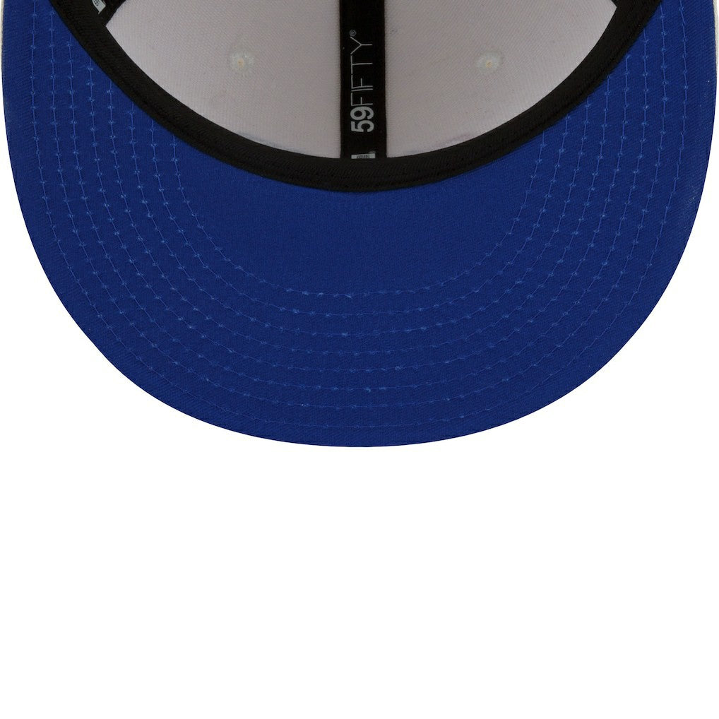 New York Giants New Era Chrome Color Dim 59FIFTY Fitted Hat - Cream - NFL