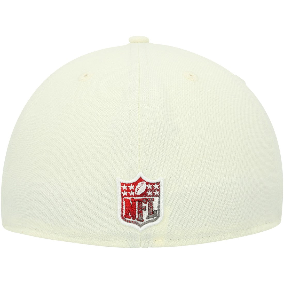 Tampa Bay Buccaneers New Era Chrome Color Dim 59FIFTY Fitted Hat - Cream - NFL