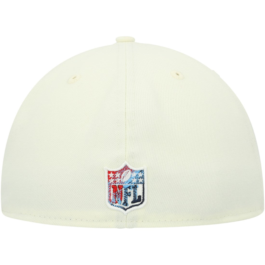 Tennessee Titans New Era Chrome Color Dim 59FIFTY Fitted Hat - Cream - NFL